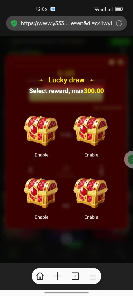 Y333 Game Lucky Box